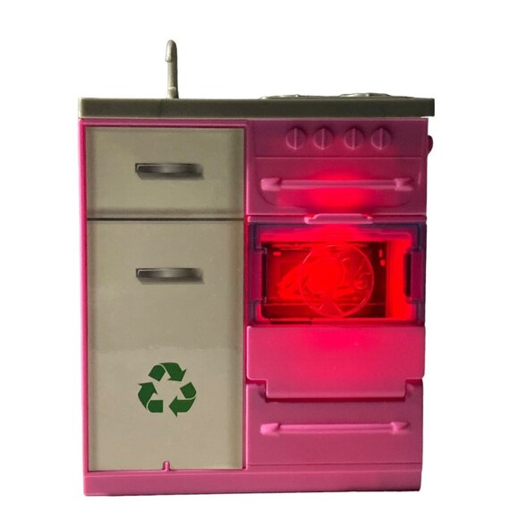 Barbie Dreamhouse Oven Stove Lights & Sounds #FHY73 #GNH53 Replacement Dollhouse - Picture 3 of 9